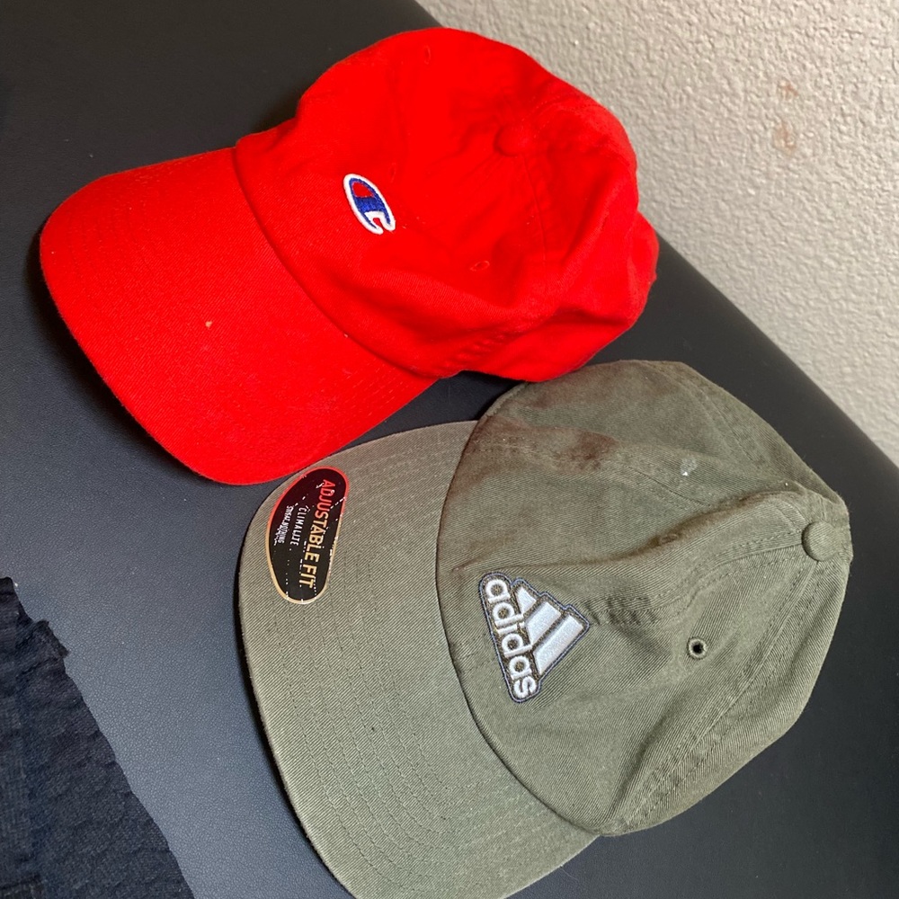 Adidas & champion Hats